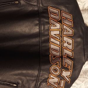 Harley-Davidson leather coat